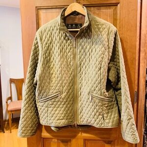 Barbour Olive Quilted Jacket